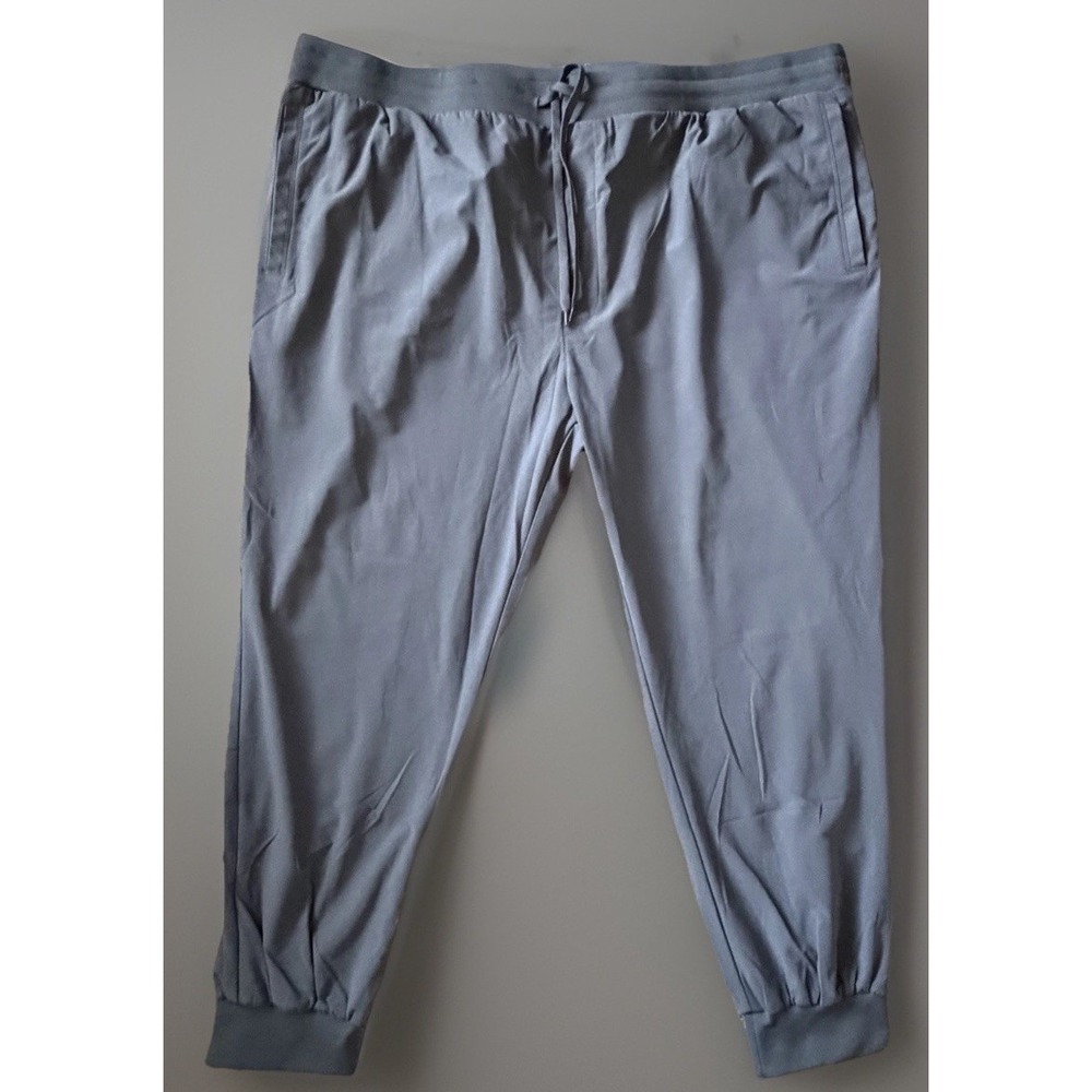 Society Of One DXL Jogger Pants Trousers Big & Tall Performance Gray 3XL JBHS